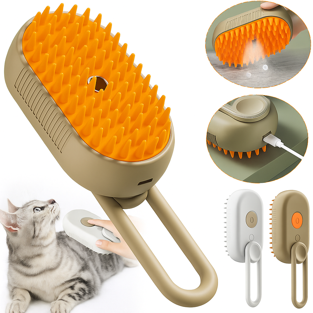 PetSteam Brush - The Ultimate Grooming Solution